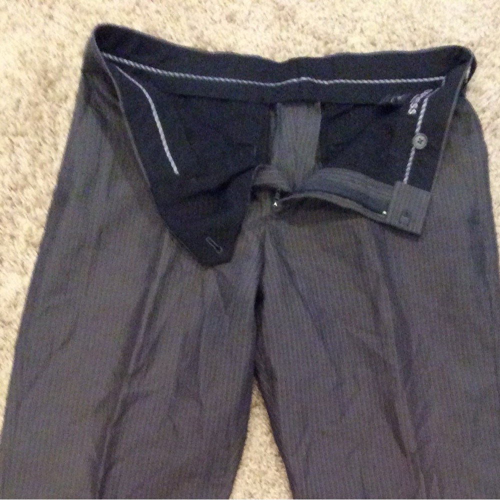 Express Charcoal Dress Pants for Men